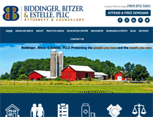 Tablet Screenshot of biddingerandbitzer.com